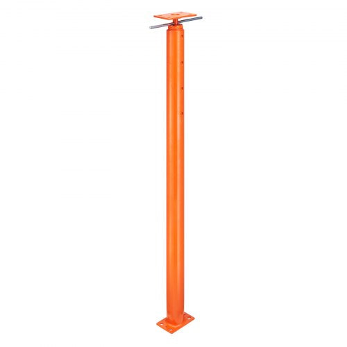 Bostome adjustable floor jack post in heavy-duty steel, height adjustable from 54" to 150".