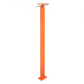 Bostome adjustable floor jack post in heavy-duty steel, height adjustable from 54" to 150".