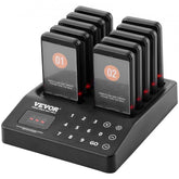 Bostome Restaurant Pager System with 10 wireless buzzers and a 400m signaling range.