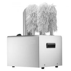 Bostome 5-Brush Wine Glass Polisher Machine with stainless steel construction and five removable brushes.