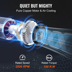 Bostome Electric Hoist Crane Winch with wireless and wired remote, lifting capacity 1320 lbs.