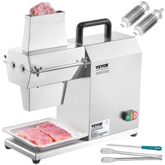 Bostome Commercial Electric Meat Tenderizer with stainless steel body and precision blade assembly.