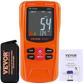 Handheld Bostome 3-in-1 EMF meter with LCD display for detecting electromagnetic fields.