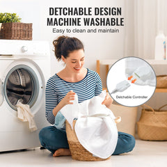 Bostome massage table warmer pad with 8 heat settings and a detachable controller.