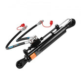 Bostome Hydraulic Top Link Cat. 1-1 with 11" stroke and 20-7/8" retracted length.