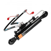 Bostome Hydraulic Top Link Cat. 2-2 with 8-5/16 in stroke and black cylinder.