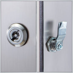 Bostome NEMA 4X stainless steel electrical enclosure box, 16x12x8 inches, IP66 rated.