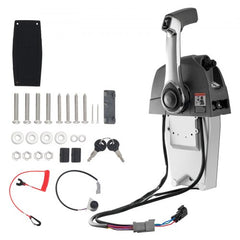 Bostome outboard remote control box with trim switch, designed for Evinrude Johnson motors.