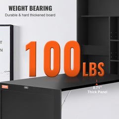 Bostome wall mounted folding desk with a chalkboard surface and space-saving design.