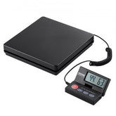Bostome Digital Shipping Scale with foldable LCD, weighing up to 110 lbs, in durable ABS plastic.