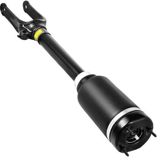 Front air suspension strut shock for Mercedes W164 GL350 GL450, black with yellow band.