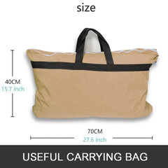 Bostome 4-person golf cart enclosure made of 300D waterproof material with clear windows.