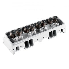 Bostome SBC aluminum cylinder head assembly for small block Chevy 327/350/383 engines.