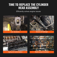 Bostome SBC aluminum cylinder head assembly for small block Chevrolet 327/350/383 engines.