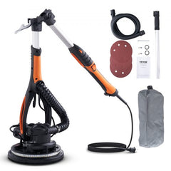 Bostome 900W drywall sander with variable speed, self-suction, and extendable pole.