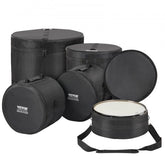 Bostome 5-piece padded drum bag set made of durable 1680D Oxford fabric for protection.