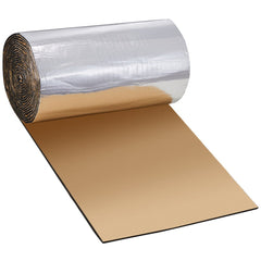 Bostome 200mil car sound deadening mat with aluminum foil and high-density foam, 36 sqft roll.