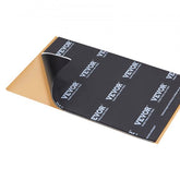 Black Bostome 200mil butyl car sound deadening mat sheets with aluminum foil, 25 sqft coverage.