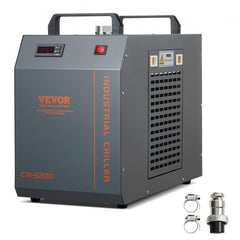 Bostome CW-5200 Industrial Water Chiller with 7L tank and 13L/min flow rate for cooling.