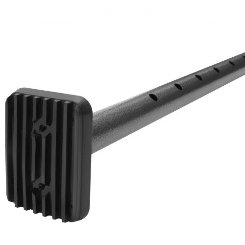 Bostome adjustable steel cargo bar with rubber pads, spans 40-73 inches, holds up to 220 lbs