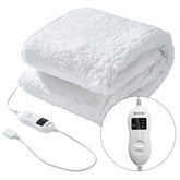 Bostome Massage Table Warmer with 1-inch thick fleece and adjustable timer for even heating.