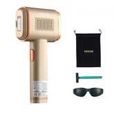 Bostome IPL hair removal device with sapphire ice cooling for painless at-home treatments.