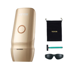 Bostome IPL hair removal device with ice cooling system and dual modes for effective hair removal.