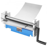 Bostome 12.6" slip roll machine with precision-ground rollers for 20 gauge sheet metal.