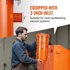 Bostome 1200W Dust Collector with 1.8-gallon capacity and durable steel construction.