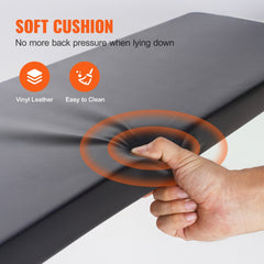 40-inch under dash mechanic creeper with adjustable height and durable carbon steel frame.