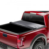 Bostome roll-up tonneau cover for 2014-2024 Chevy Silverado, featuring waterproof PVC material.