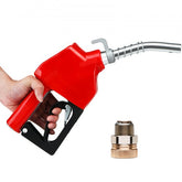 Bostome automatic fuel nozzle with 3/4" NPT, 15/16" spout for diesel refueling tasks.