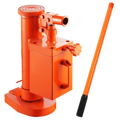 Bostome Hydraulic Toe Jack with 5-ton toe, 10-ton top lift, and 360° rotatable body.