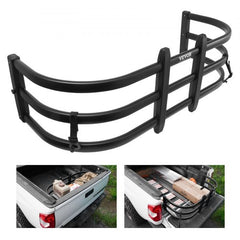 Bostome aluminum truck bed extender, adjustable from 51.6" to 64" with a retractable design.