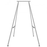 A chrome-plated steel aerial yoga frame standing 9.67ft tall with a 551lbs load capacity.