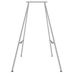A chrome-plated steel aerial yoga frame standing 9.67ft tall with a 551lbs load capacity.