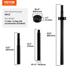 Bostome Gimbal Bearing Alignment Tool Kit with rods and screws for precise marine engine alignment.