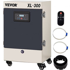 Bostome XL-300 solder fume extractor with 6-stage filters and remote control for easy adjustments.
