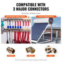 Bostome PEX-A Pipe in 3/4 inch diameter, 2x100ft, designed for hot and cold water plumbing.