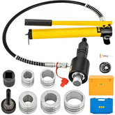 Bostome hydraulic exhaust pipe expander with a 4-foot hose and seven durable collets.
