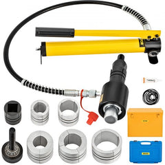 Bostome hydraulic exhaust pipe expander with a 4-foot hose and seven durable collets.