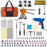 Bostome 89-piece paintless dent repair kit with various tools for hail damage removal.