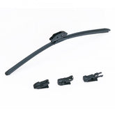 Bostome 19" rubber wiper blades with aluminum connector for easy installation and durability.