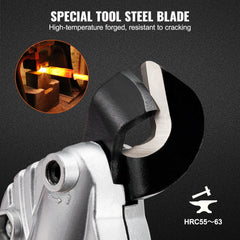 Bostome Metal Cutter Drill Attachment with a 360° pivoting head for precise metal cutting.