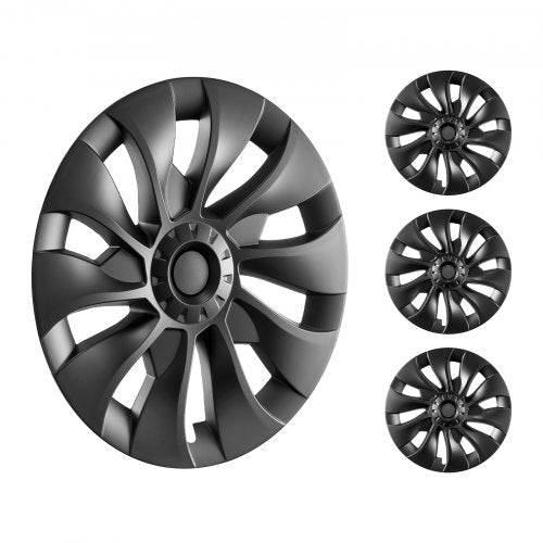 Bostome 18" wheel rim cover hubcap for Tesla Model 3 with multi-spoke design and durable material.