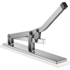 Aluminum and stainless steel crab cracker set with ergonomic handle and included crab needles.