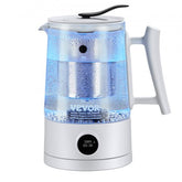 Bostome Hydrogen Water Pitcher in borosilicate glass with 1.5L capacity and hot/cold modes.