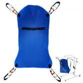 Bostome Full Body Patient Lift Sling in S-Size with reinforced straps and 600lbs capacity.