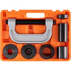 Bostome 10-piece ball joint press kit in a carrying case, made of heavy-duty carbon steel.