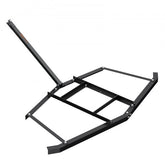 Bostome 66" tow behind driveway drag harrow made of durable Q235 steel for ATVs and UTVs.